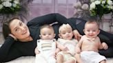 Jéssica Brum, de 32 anos, é mamãe dos quadrigêmeos Pedro, Bento, Sofia e um anjinho de 2 anos. - Jornal A Plateia