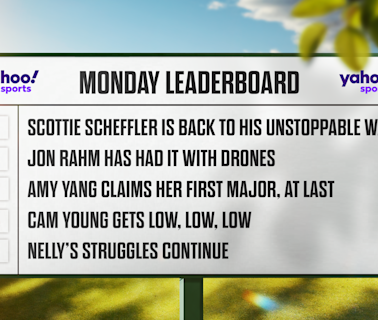 Monday Leaderboard: Scottie Scheffler resumes his reign of terror with another victory