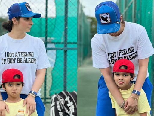 Sania Mirza thinks she's 'gon' be alright' amid false wedding reports with cricketer Mohammed Shami; drops PICS with son Izhaan