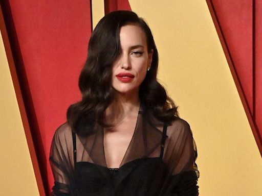 Irina Shayk Shows Off Her Backside and Fit Figure in Racy Lingerie Photos