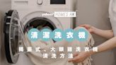大掃除2024丨洗衣機長期不洗多菌過馬桶！揭蓋式、大眼雞洗衣機清洗方法