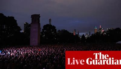 Australia news live: PM marks Anzac Day in Papua New Guinea; five teens charged following Sydney counter-terror raid