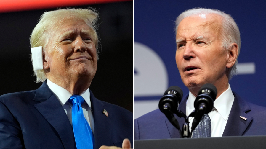 Donald Trump leads Joe Biden nationally and in 7 swing states: Poll