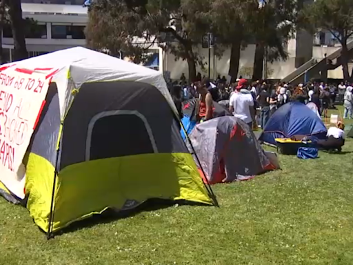 San Francisco State students join growing pro-Palestinian protest movement