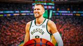 Kristaps Porzingis' 'finish the job' mindset for NBA Finals will fire up Celtics fans