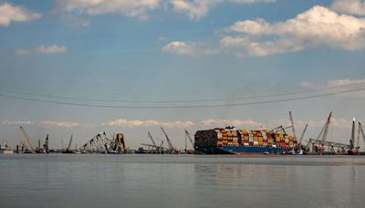 Francis Scott Key Bridge collapse: 1st cargo ship passes through newly opened channel