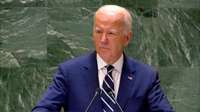 Biden uses final UN speech to note ‘some things are more important than staying in power’