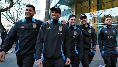 La Selección argentina llegó a Miami en busca del bicampeonato en la Copa América