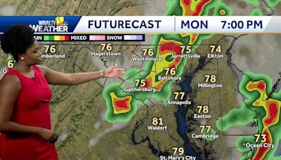 Memorial Day weather: Severe storms in Baltimore weather forecast