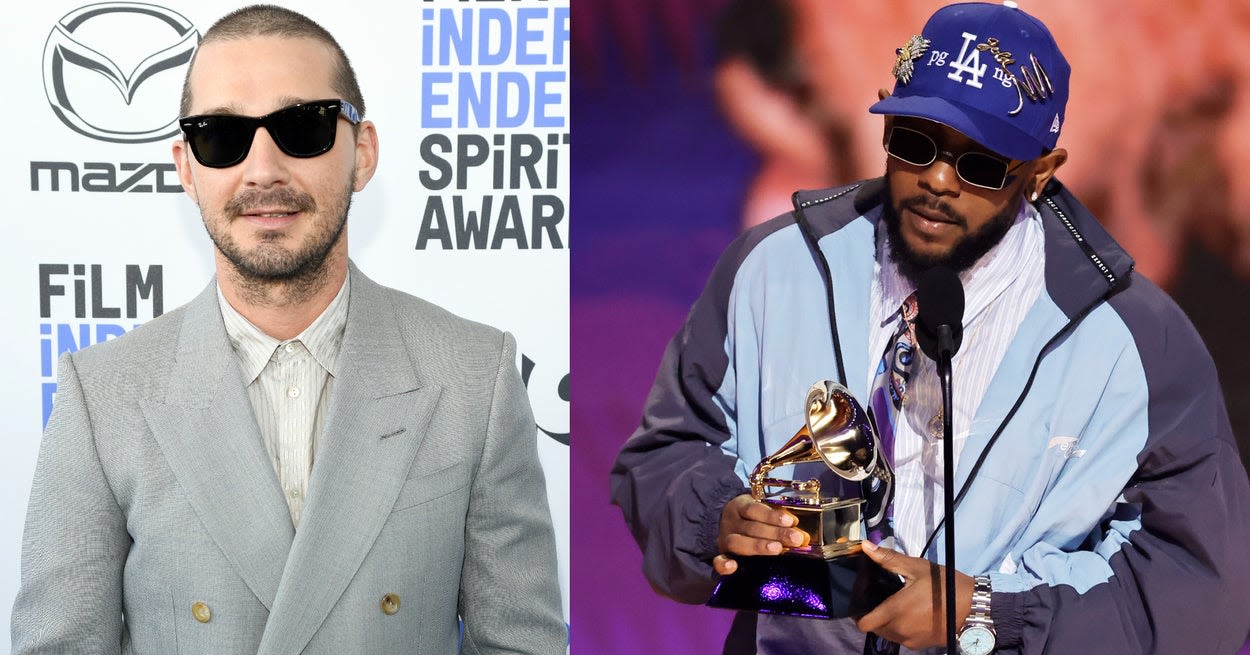 Shia LaBeouf Seemingly Takes Kendrick Lamar's Side in Drake Beef