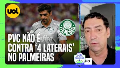 PALMEIRAS NÃO JOGOU COM 4 LATERAIS? 'A FUNÇÃO DO JOGADOR É OUTRA. NÃO É UM PROBLEMA', DISPARA PVC