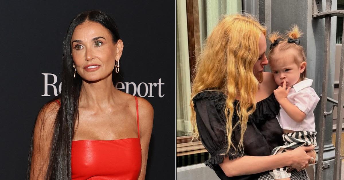 Demi Moore Gushes Over Granddaughter Louetta: 'She Is a Pocket of Joy'