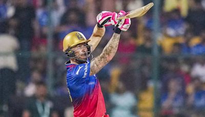 Faf du Plessis slams second-fastest fifty for RCB in IPL history - Times of India