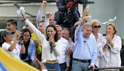 Venezuelans rally to support opposition after disputed vote