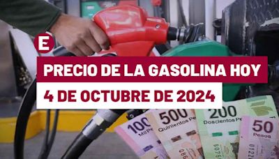 ¡Cierra primera semana de Sheinbaum a su favor! Precio de la gasolina hoy 4 de octubre de 2024 en México