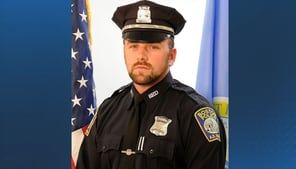 Boston officer John O’Keefe was called a ‘patron saint’ by the girlfriend accused of killing him