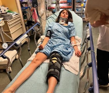 Nina Dobrev acaba en el hospital tras sufrir un accidente de bicicleta