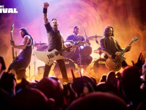 Metallica Fortnite Music Experience This Weekend