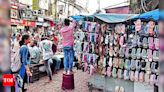 Hawkers return to Kolkata's major shopping zones on 2nd Sunday after anti-encroachment drive | Kolkata News - Times of India