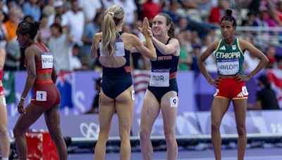 Laura Muir leaves everything on the track as she just misses out on a medal