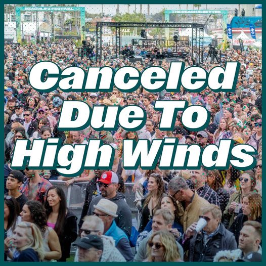 BeachLife Festival Cancelled Due to High Winds