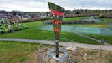 ‘Giant Cornetto’ Olympic torch sculpture is a monstrosity, say locals