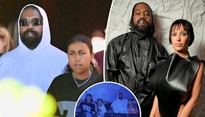 Kanye West takes a day off from parading Bianca Censori around town to spend time with kids at Disneyland