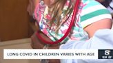 Long COVID symptoms in children vary with age