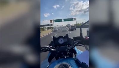 “Te tiro, te tiro”: el video de la persecución por la autopista 25 de Mayo para capturar a tres sospechosos