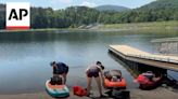 Campers use paddle boards to escape Vermont heat dome