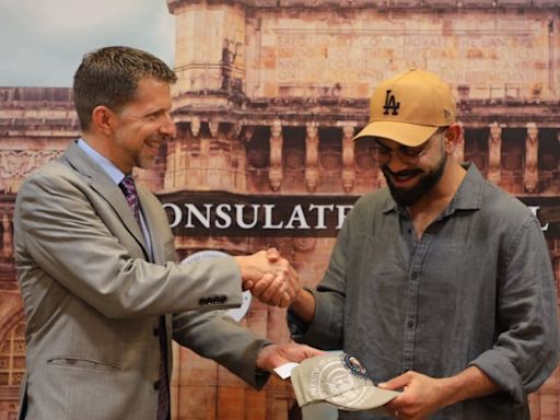 'Never Thought We'd Play Cricket in the States': Virat Kohli Visits US Consulate in Mumbai Before Leaving for T20 ...