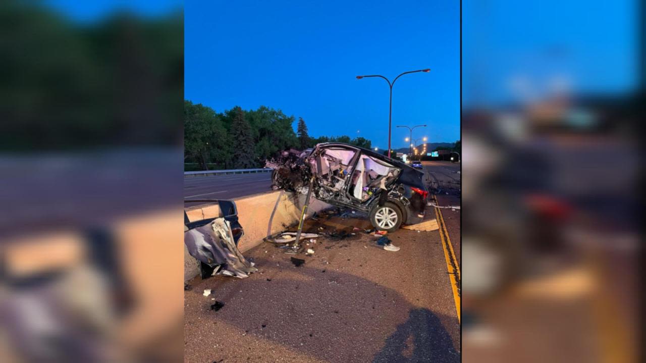 Two drivers, pedestrian killed in I-25 crash identified