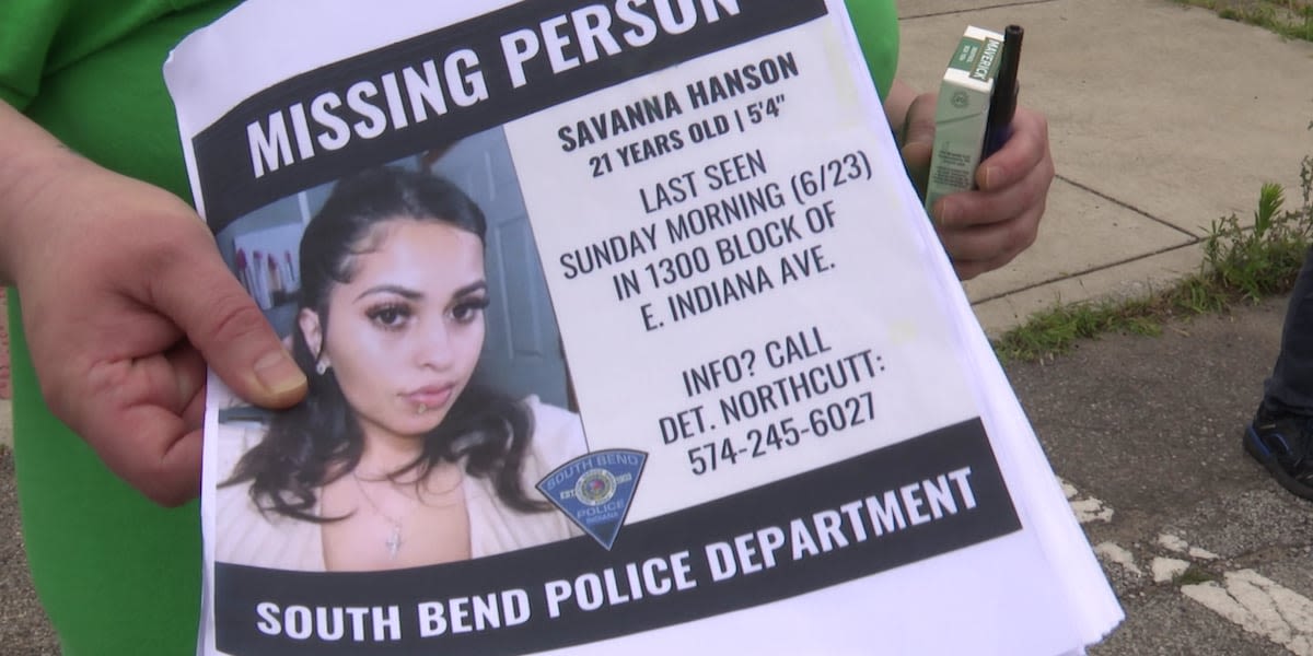 Family, friends form search party for missing South Bend woman