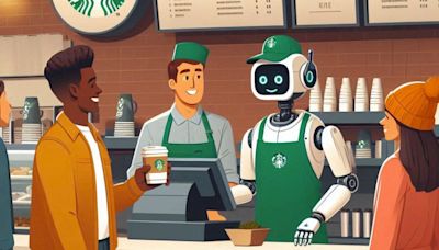 Así es el Starbucks atendido completamente por robots