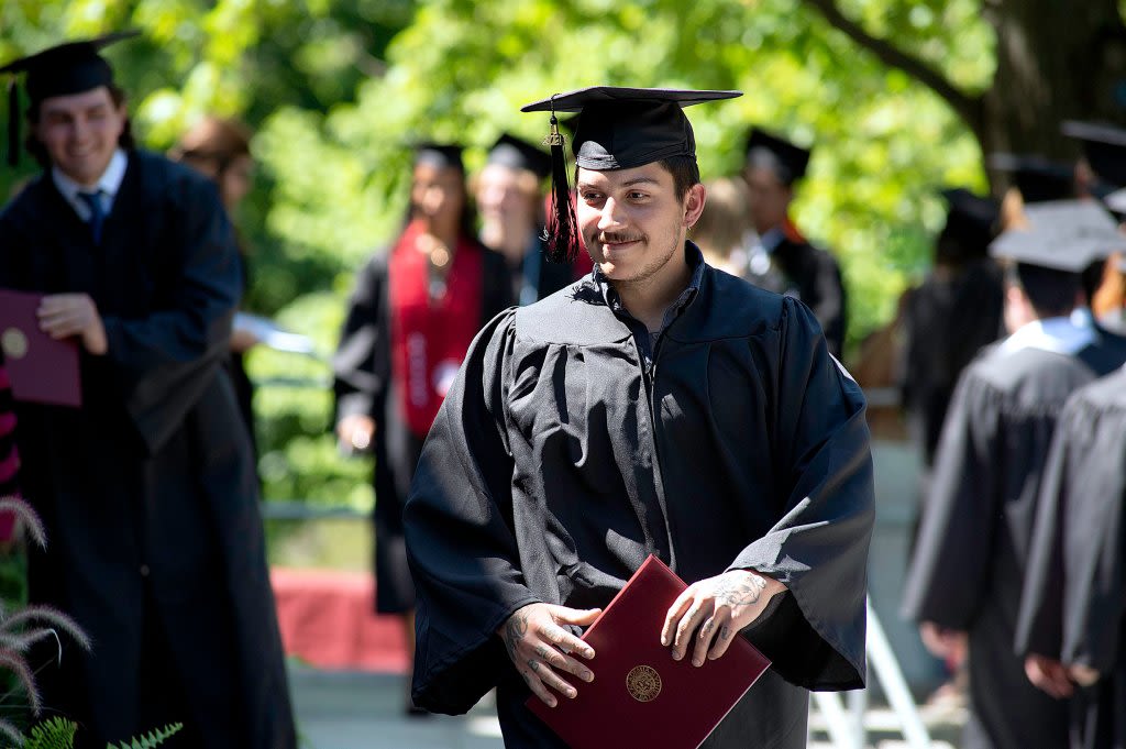 Bates College's newest graduates recall struggles, triumphs