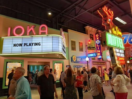 Exeter’s iconic Ioka Theater marquee shines bright in Ohio museum: 'Glitzy and new'