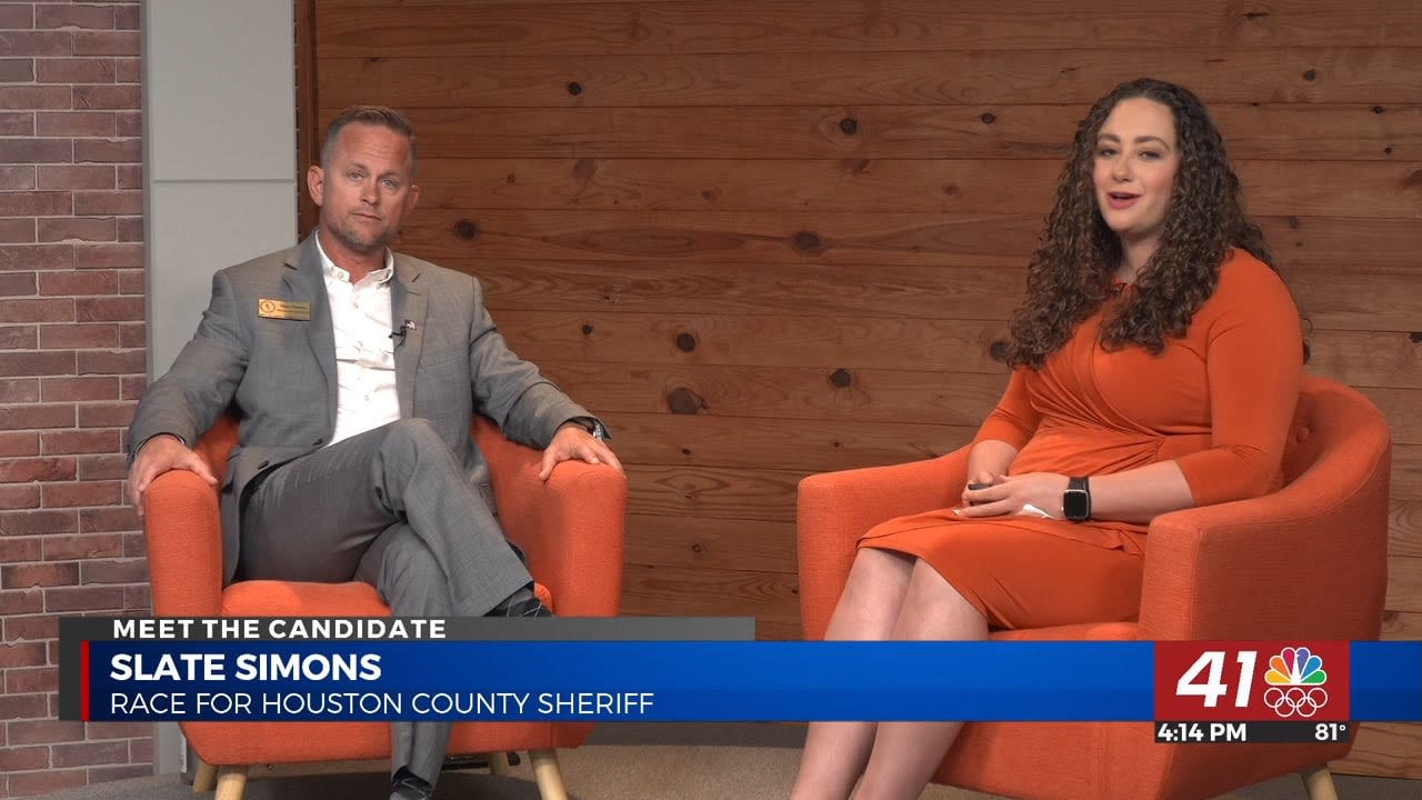 Decision 2024: Meet Slate Simons, candidate for Houston County Sheriff - 41NBC News | WMGT-DT