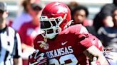 Ja'Quinden Jackson bulldozes through Arkansas' Red-White game