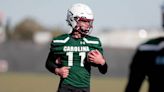 QB Braden Davis was big get for South Carolina 2022 class. Now he’s fighting for role