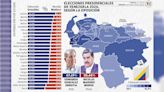 La oposición muestra los “verdaderos resultados” de las elecciones en Venezuela