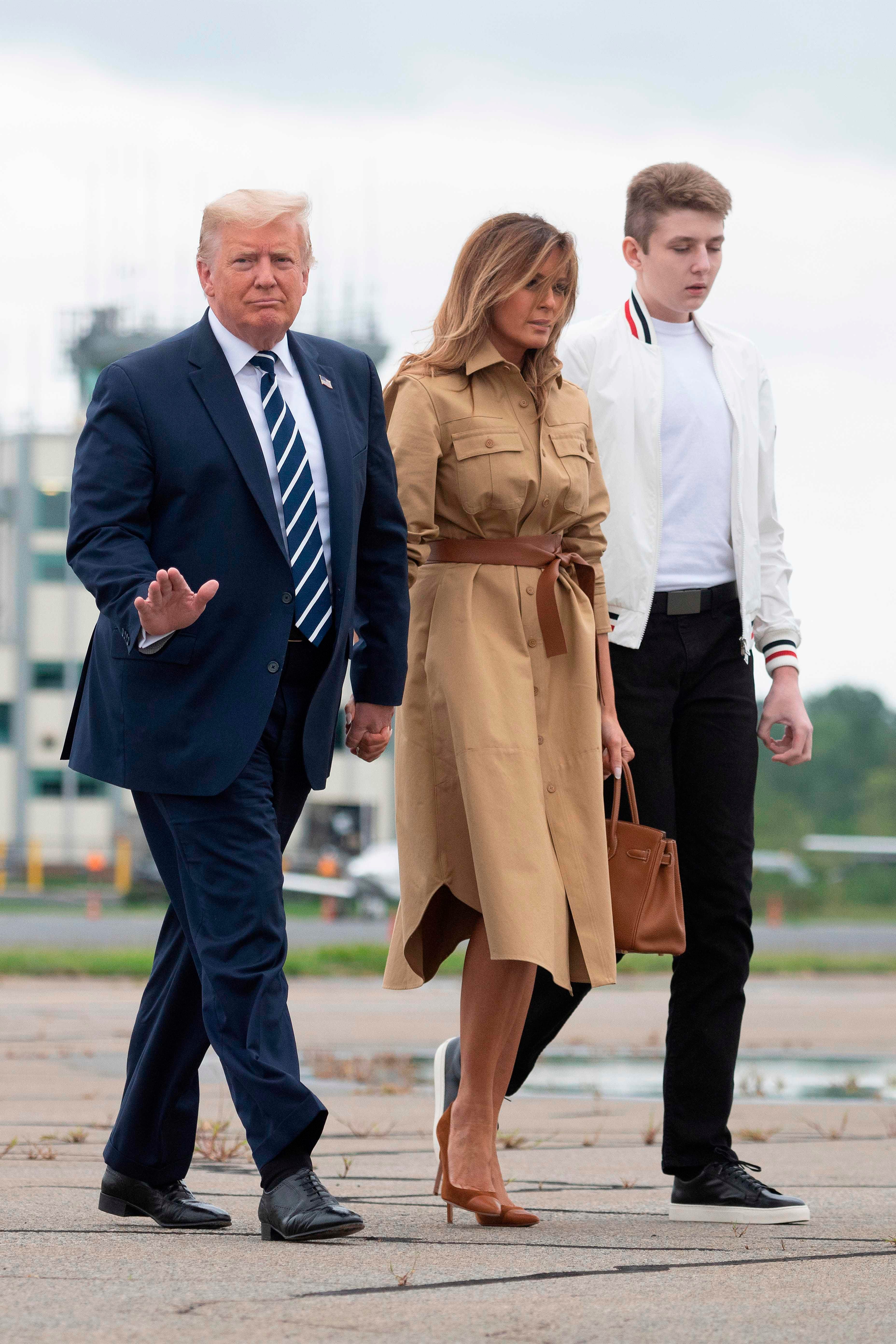 Barron Trump at New York University, not UPenn or Georgetown, breaking family tradition