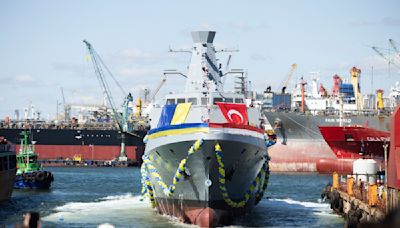 Ukraine adds another Turkish corvette to its navy for the war with Russia