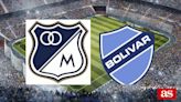 Millonarios vs Bolívar: estadísticas previas y datos en directo | Copa Libertadores 2024