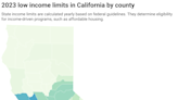 What is considered ‘low income’ in California? Map shows limit in all 58 counties