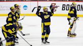 Michigan hockey shut out in Frozen Four by Boston College, 4-0