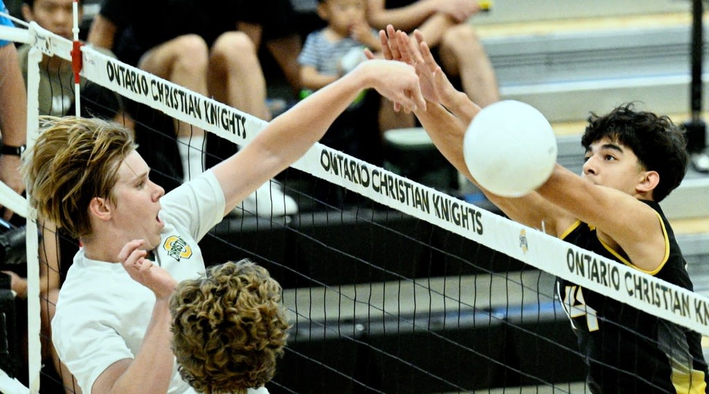 Ontario Christian’s Micah Mackenzie chosen CIF-SS Division 7 boys volleyball co-player of the year
