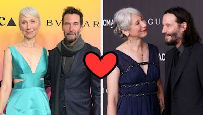 Unproblematic Keanu Reeves And His Girlfriend Appeared On A Red Carpet Despite Being "Homebodies"