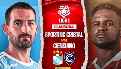 Sporting Cristal vs Cienciano EN VIVO: minuto a minuto vía Liga 1 MAX por el Torneo Clausura 2024