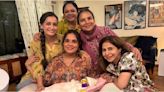 PIC: New mom Richa Chadha and her baby girl pose with ‘masis’ Shabana Azmi, Urmila Matondkar, Tanvi Azmi, Dia Mirza