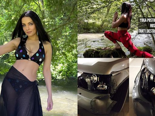 Celina Jaitly crashes her Land Rover car worth crores: ‘No one was hurt, except husband’s bank balance’